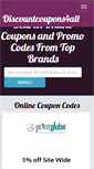 Mobile Screenshot of discountcoupons4all.com